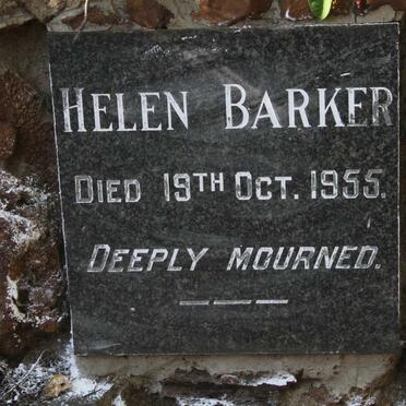 BARKER Helen -1955