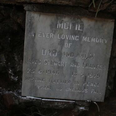 MCFIE James Stewart -1946 & Frances -1979