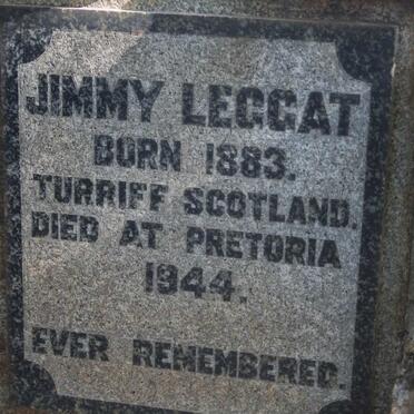 LEGGAT Jimmy 1883-1944