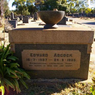 ADCOCK Edward 1887-1935