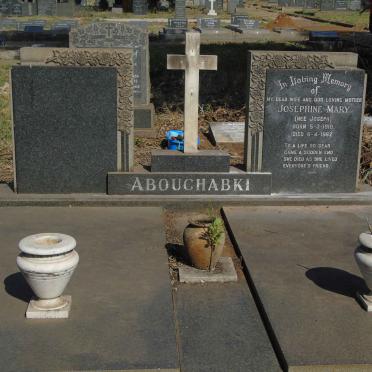 ABOUCHABKI Josephine Mary nee JOSEPH 1910-1962