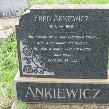 ANKIEWICZ Fred 1915-1958