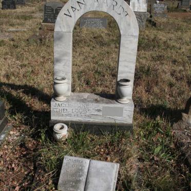 AARDT Kenneth Trevor, van 1926-1998 :: VAN AARDT Jacqueline Ethel Louise 1970-1982