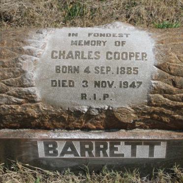 BARRETT Charles Cooper 1885-1947
