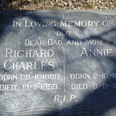 BARKLEY Richard Charles 1888-1953 &amp; Annie 1889-1957 _2
