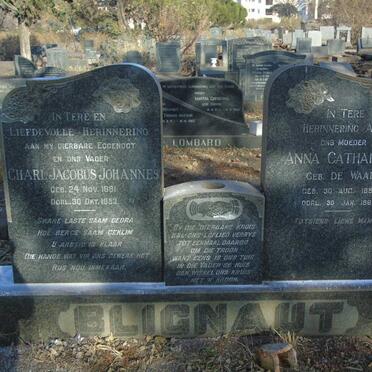 BLIGNAUT Charl Jacobus Johannes 1891-1953 & Anna Catharina DE WAAL 1896-1962