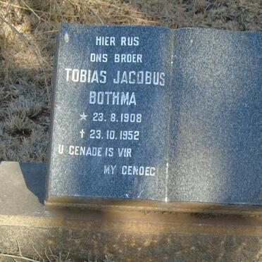 BOTHMA Tobias Jacobus 1908-1952