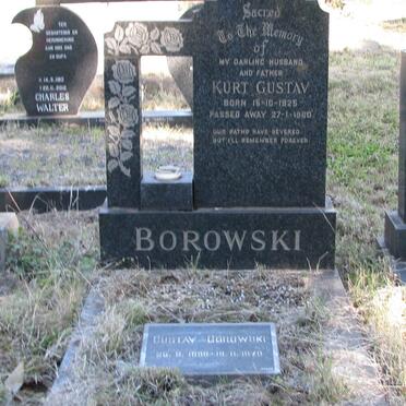 BOROWSKI Gustav 1890-1970 :: BOROWSKI Kurt Gustav 1925-1960