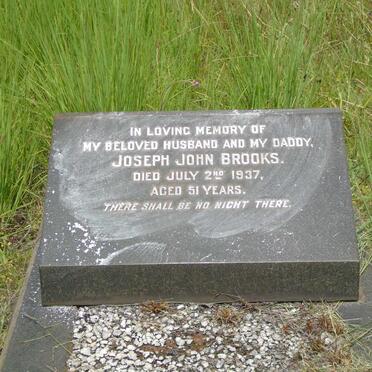 BROOKS Joseph John -1937