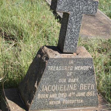 BRADY Jacqueline Beth 1955-1955