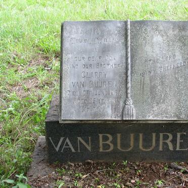 BUUREN Clarry, van -1957