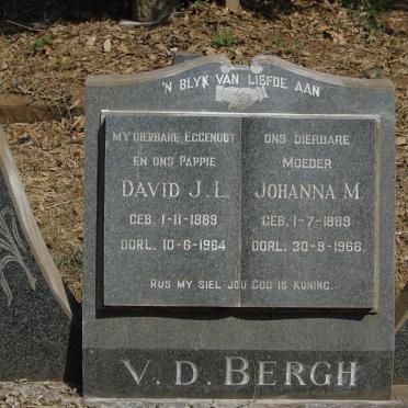 BERGH David J.L., v.d. 1889-1964 &amp; Johanna M. 1889-1966