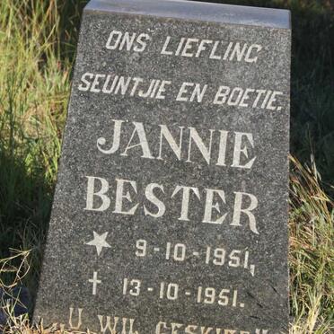 BESTER Jannie 1951-1951