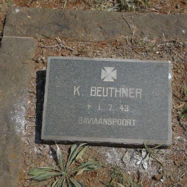 BEUTHNER K. -1943