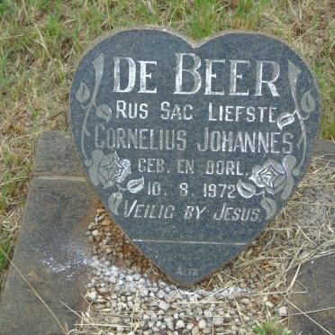 BEER Cornelius Johannes, de 1972-1972