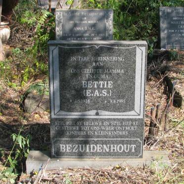 BEZUIDENHOUT E.A.S. 1928-1995