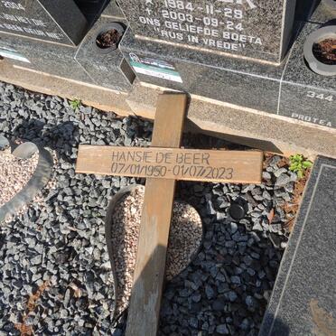 BEER Hansie, de 1950-2023