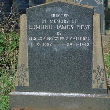 BEST Edmund James 1882-1942