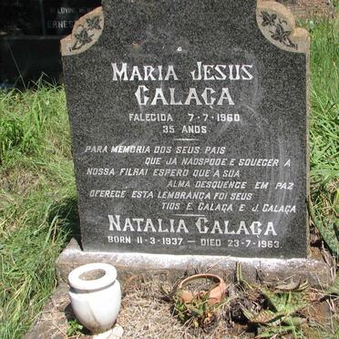 CALACA Maria Jesus -1960 :: CALACA Natalia 1937-1963