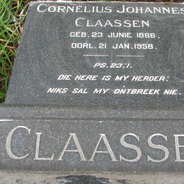 CLAASSEN Cornelius Johannes 1886-1958 _1
