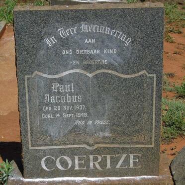 COERTZE Paul Jacobus 1937-1949
