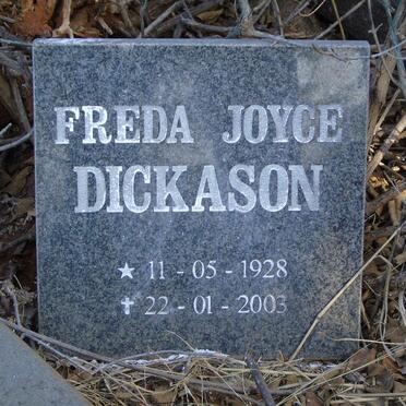 DICKASON Freda Joyce 1928-2003