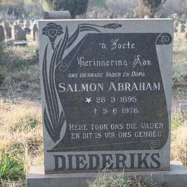 DIEDERIKS Salmon Abraham 1895-1976