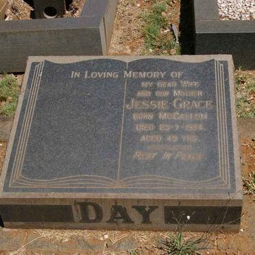 DAY Jessie Grace nee McCALLUM -1954