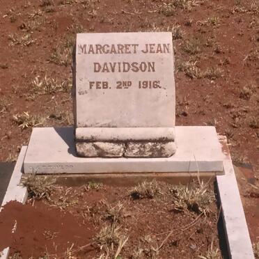 DAVIDSON Margaret Jean -1916