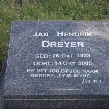 DREYER Jan Hendrik 1923-2005