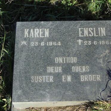 ENSLIN Karen 1964-1964