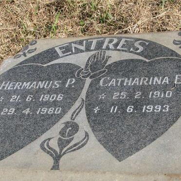 ENTRES Hermanus P. 1906-1980 &amp; Catharina E. 1910-1993
