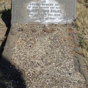 EVANS Albert John -1948
