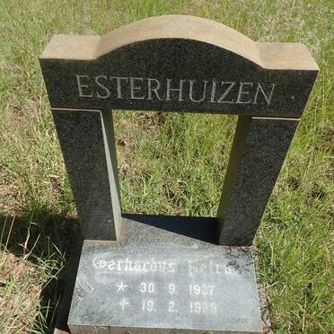 ESTERHUIZEN Gerhardus Petrus 1937-1939