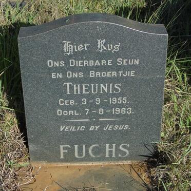 FUCHS Theunis 1955-1963