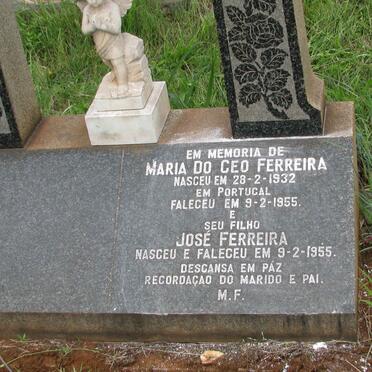 FERREIRA Jose -1955 &amp; Maria do Geo 1932-1955