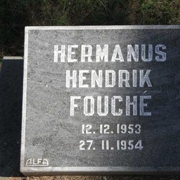 FOUCHE Hermanus Hendrik 1953-1954