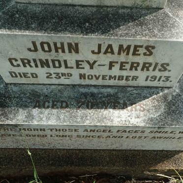 FERRIS John James, GRINDLEY -1913