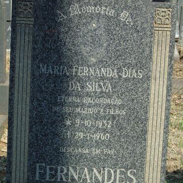 FERNANDES Maria Fernanda Dias da Silva 1932-1960