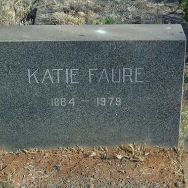FAURE Katie 1884-1979
