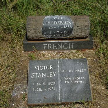 FRENCH Louis Frederick 1883-1933 :: FRENCH Victor Stanley 1928-1981