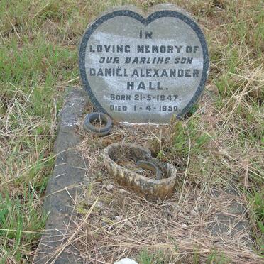 HALL Daniel Alexander 1947-1950