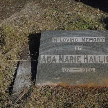 HALLICK Ada Marie 1871-1956