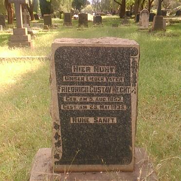 HECHT Friedrich Gustav 1853-1935