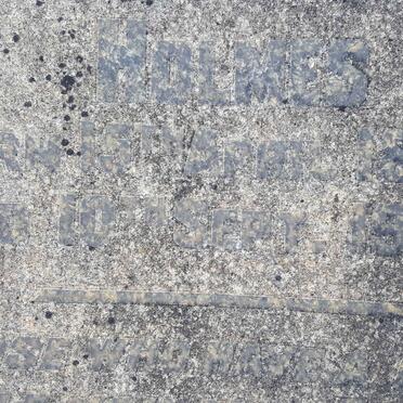 HOLMES Cornelius Wil?s 1859-1922