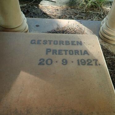 HOCHSTETTER Käthe -1927