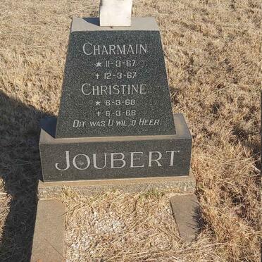 JOUBERT Charmain 1967-1967 :: JOUBERT Christine 1968-1968