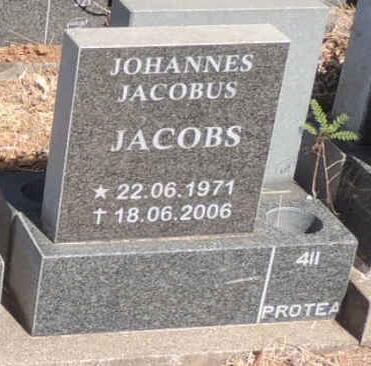 JACOBS Johannes Jacobus 1971-2006