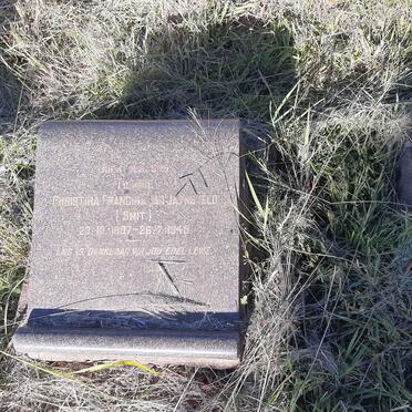 JAARSVELD Christina Francina, van nee SMIT 1907-1946