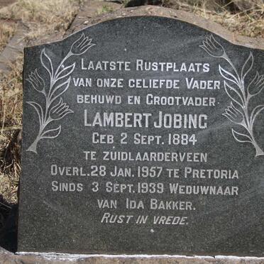 JOBING Lambert 1884-1957